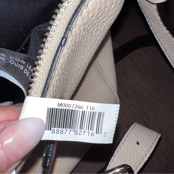 NWT Marc by Marc Jacobs Ligero Ninja Satchel Shoulder Bag - Papyrus - Picture 13 of 16